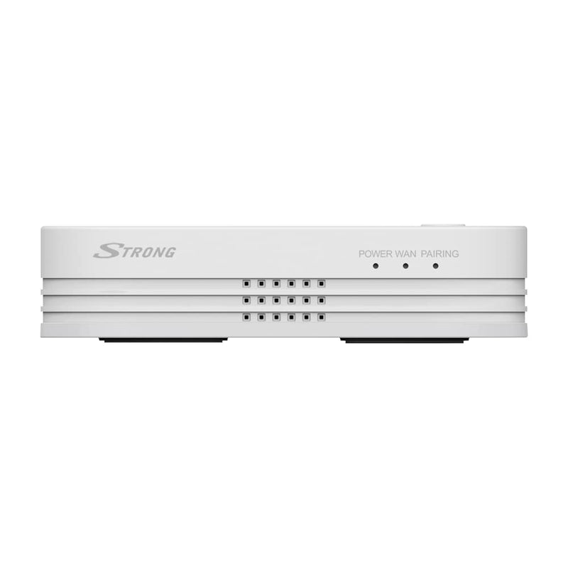 STRONG WiFi Mesh 1200 Add-On Repeater (WLAN Amplifier up to 1200 Mbit/s, 100 m², Dual Band, 3X Gigabit LAN) Black MESH1200ADD 1200 Mbit/s, pack of 1