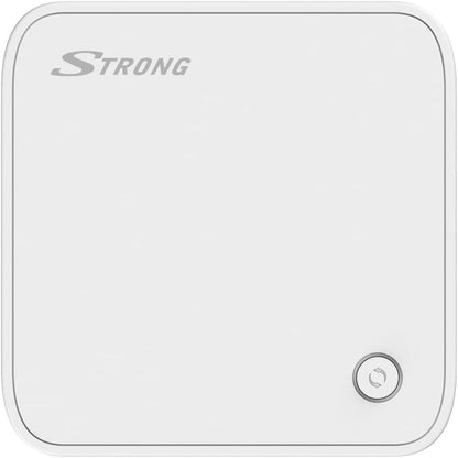 STRONG WiFi Mesh 1200 Add-On Repeater (WLAN Amplifier up to 1200 Mbit/s, 100 m², Dual Band, 3X Gigabit LAN) Black MESH1200ADD 1200 Mbit/s, pack of 1