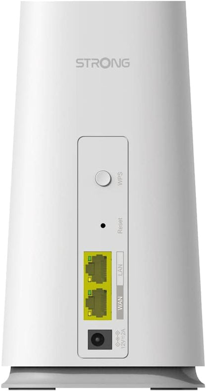STRONG WiFi 5 MESH2100ADD-ON Atria, high performance, for additional 100 m² expansion, 2 gigabit ethernet ports, compatible with all fibre boxes.