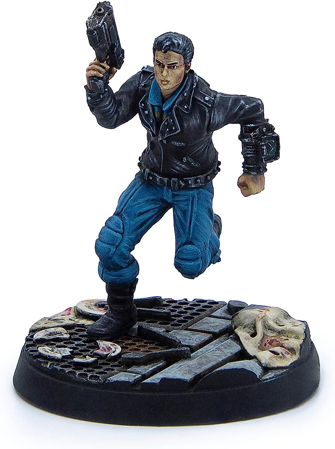 Fallout Wasteland Warfare: Survivors: Capital Companions - 3 Miniatures, 32mm Unpainted Resin Figures, Capital Wave