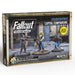 Fallout Wasteland Warfare: Survivors: Capital Companions - 3 Miniatures, 32mm Unpainted Resin Figures, Capital Wave