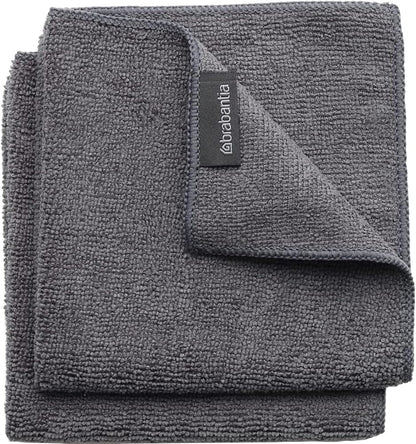 Brabantia - Microvezeldoekjes Dark Grey
