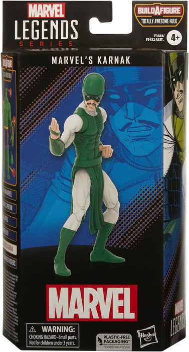 Marvel Legends Series-Figura de Karnak de 15 cm-Cómics, Color Verde, M (Hasbro F36845X0