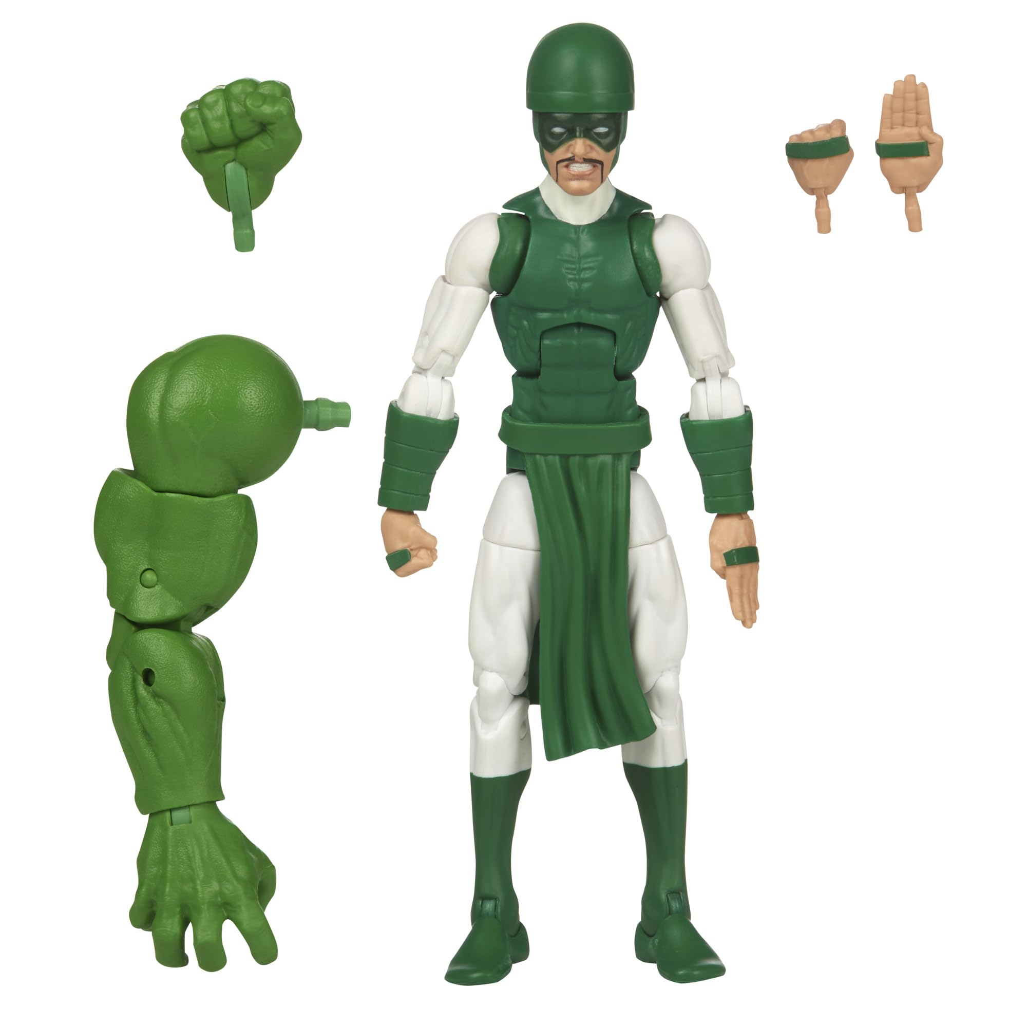Marvel Legends Series-Figura de Karnak de 15 cm-Cómics, Color Verde, M (Hasbro F36845X0
