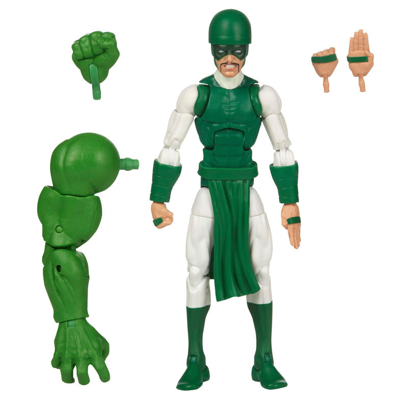 Marvel Legends Series-Figura de Karnak de 15 cm-Cómics, Color Verde, M (Hasbro F36845X0