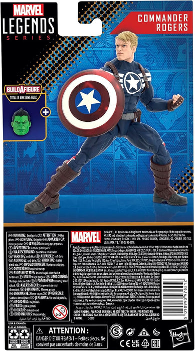 Marvel Hasbro, Legends Series, Comandante Rogers, Action Figure da 15 cm Ispirata Comics