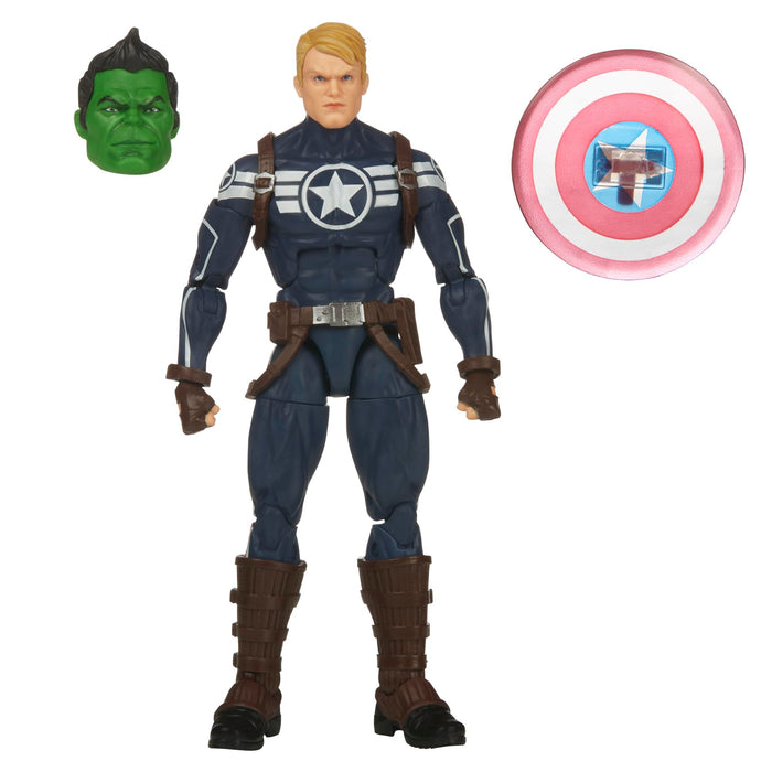 Marvel Hasbro, Legends Series, Comandante Rogers, Action Figure da 15 cm Ispirata Comics