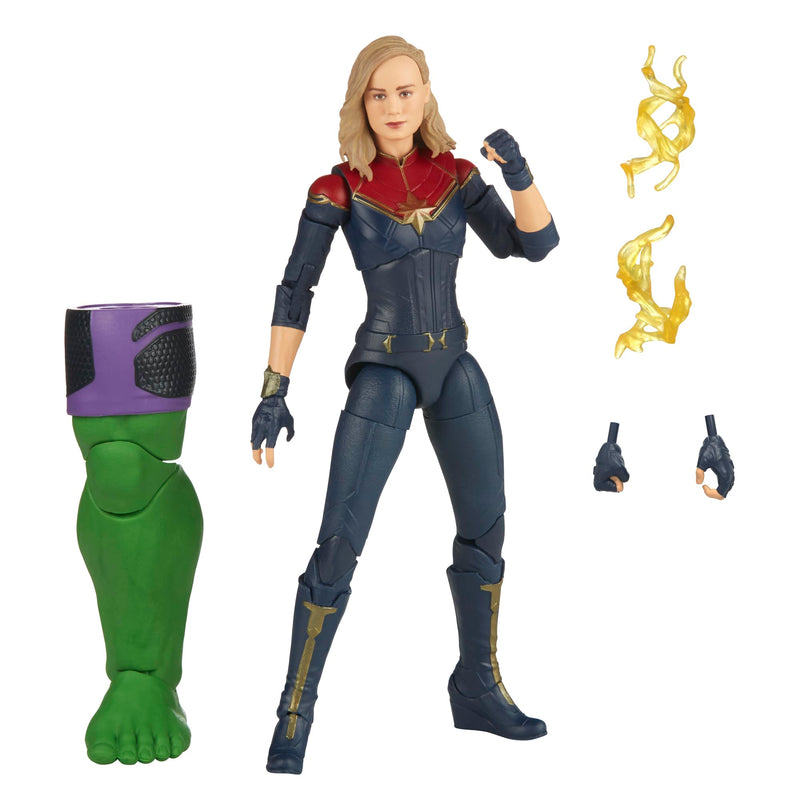 Marvel The Marvels (Captain Toys Legends Series-Figura 15 cm-Película Capitana 2, Color Azul, M (Hasbro F36805X0