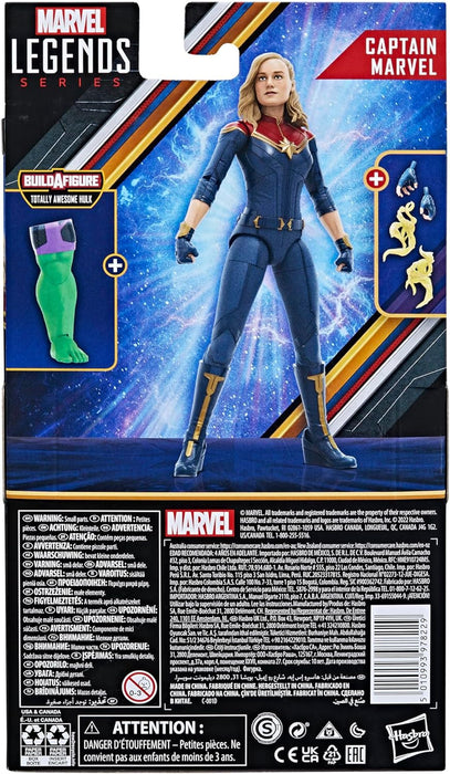 Marvel The Marvels (Captain Toys Legends Series-Figura 15 cm-Película Capitana 2, Color Azul, M (Hasbro F36805X0