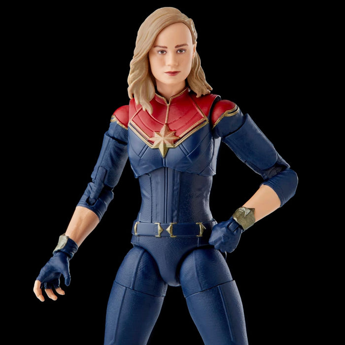 Marvel The Marvels (Captain Toys Legends Series-Figura 15 cm-Película Capitana 2, Color Azul, M (Hasbro F36805X0
