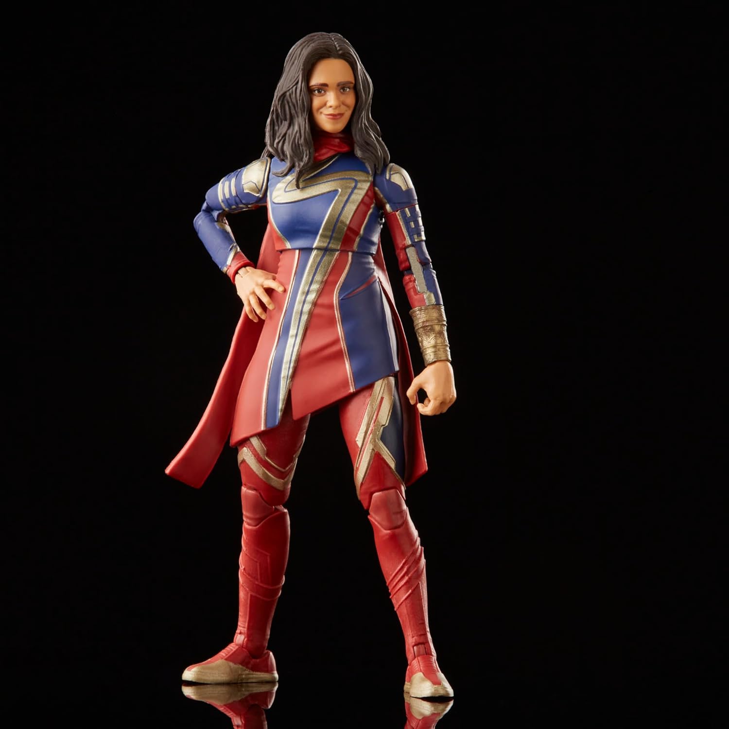 Marvel The Marvels Toys Sra Legends Series-Figura de Ms 15 cm-Película Capitana 2, Color Azul, Medium (Hasbro F36825X0