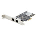 StarTech.com 2-Port 2.5Gbps NBASE-T PCIe Network Card, Intel I225-V, Dual-Port Computer Network Card, Multi-Gigabit NIC, PCI Express Server LAN Card, Desktop Ethernet Interface (PR22GI-NETWORK-CARD