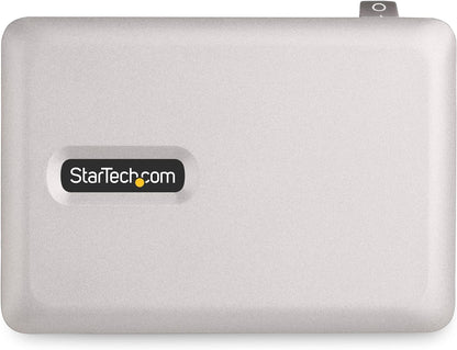 StarTech.com 7-Port USB-C Hub - 5x USB-A/2x USB-C - Self-Powered w/65W Power Supply - USB 3.1 10Gbps - Desktop/Laptop USB Hub w/3ft USB-IF Certified Locking Cable - USB C Splitter (10G5A2CS-USB-C-HUB