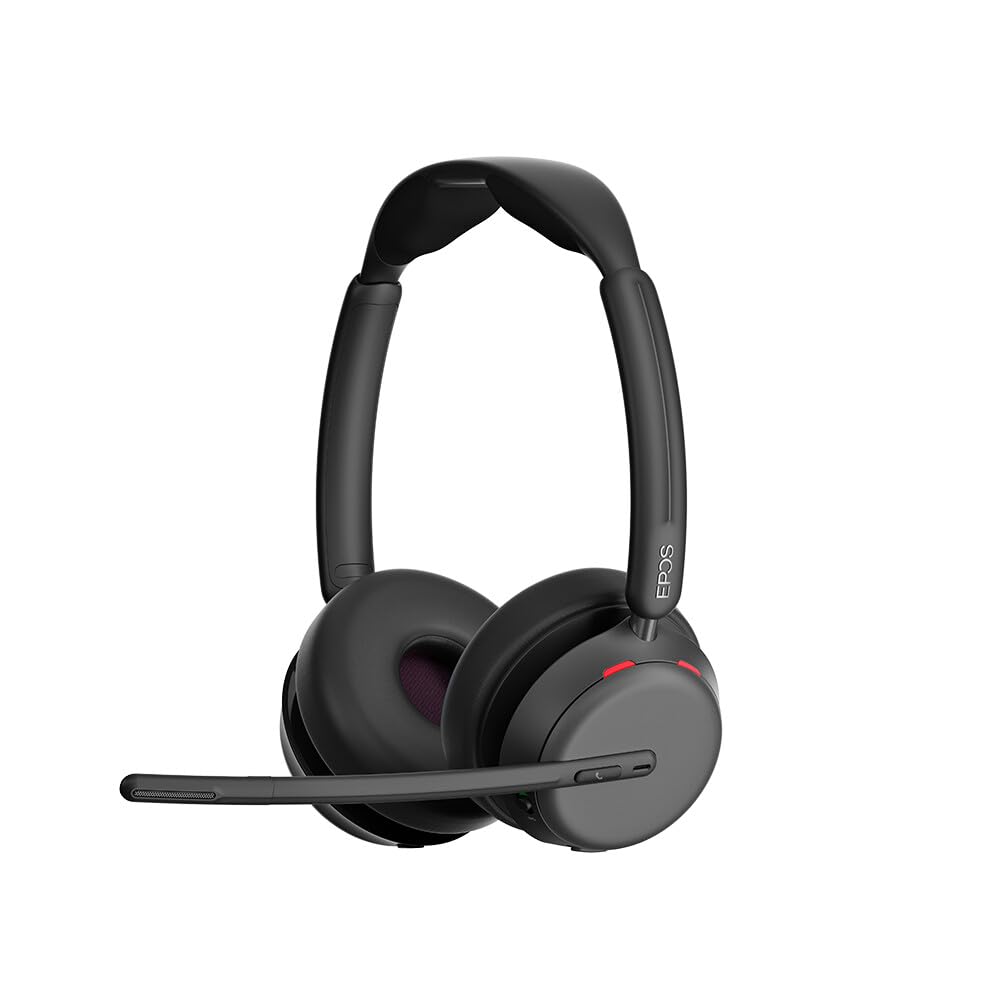 EPOS Impact 1061, Beidseitiges Bluetooth-Headset INCL. Kontaktloser Ladestation