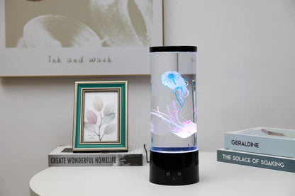 I-TOTAL® - Elegant LED Medusa Lamp with Colour Changing Remote Control for Creating Unique Atmospheres - 16 Colours