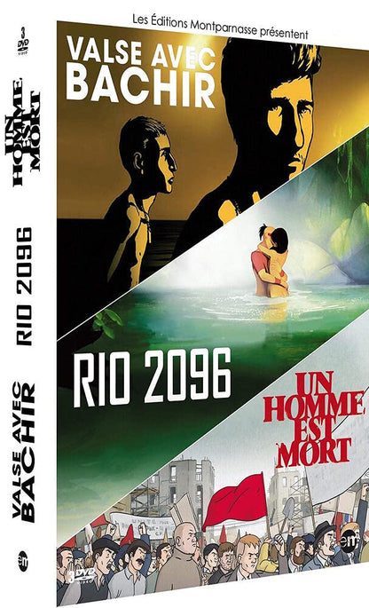 Valse avec Bachir - Rio 2096 - Un homme est mort - 3 DVD
