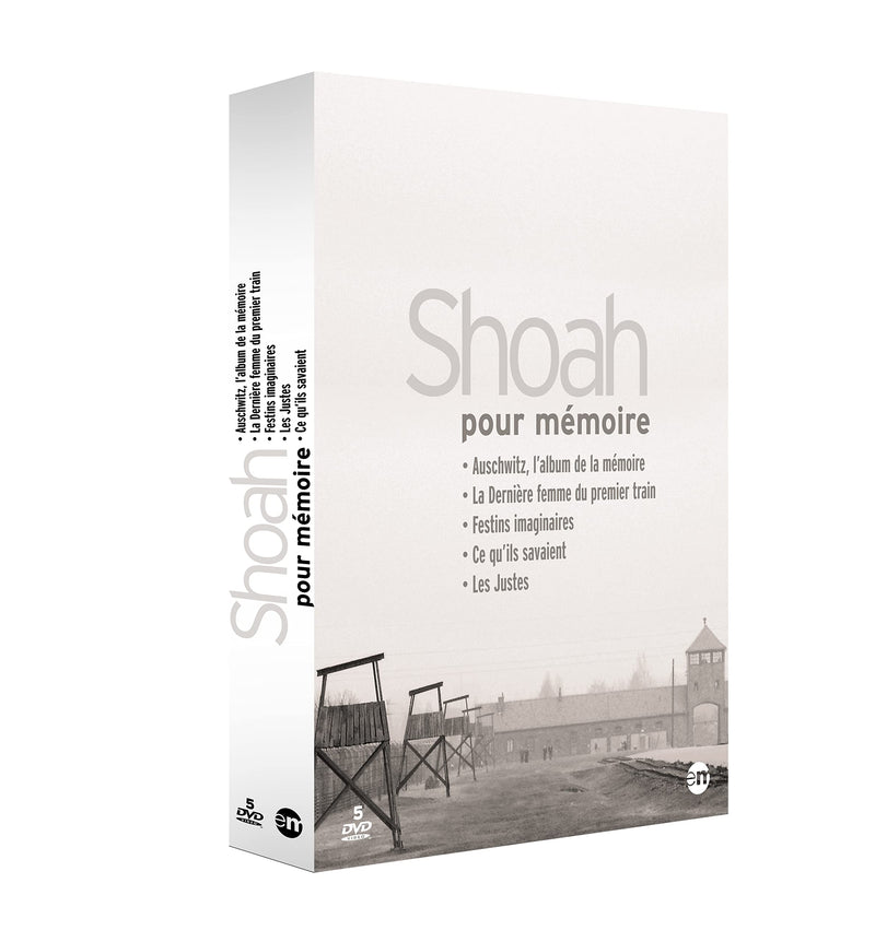 Shoah pour mémoire - Coffret : Auschwitz, l'album de la mémoire + La Dernière femme du premier train + Festins imaginaires + Ce qu'ils savaient + Tzedek : les justes