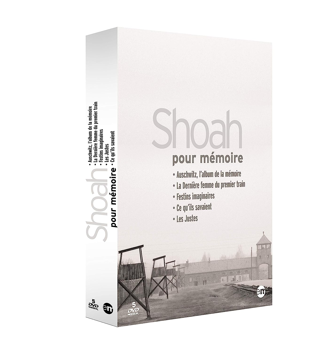 Shoah pour mémoire - Coffret : Auschwitz, l'album de la mémoire + La Dernière femme du premier train + Festins imaginaires + Ce qu'ils savaient + Tzedek : les justes