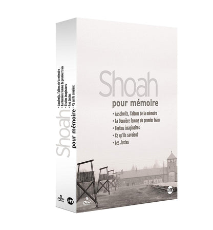 Shoah pour mémoire - Coffret : Auschwitz, l'album de la mémoire + La Dernière femme du premier train + Festins imaginaires + Ce qu'ils savaient + Tzedek : les justes
