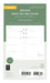 Filofax Personal Eco Week on Two Pages 2024 diary with tabs,White