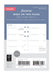 Filofax Pocket Minimal week on two pages 2024 diary, White
