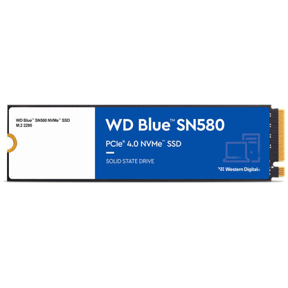 WD_BLUE SN580 1TB M.2 2280 PCIe Gen4 NVMe up to 4,150 MB/s read speed