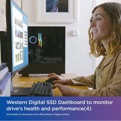 WD_BLUE SN580 1TB M.2 2280 PCIe Gen4 NVMe up to 4,150 MB/s read speed