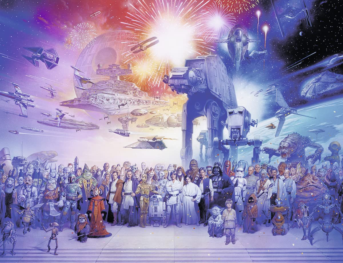 Ravensburger Star Wars Universe 2000 Piece Jigsaw Puzzle for Adults - 16701 - Every Piece is Unique, Softclick Technology Means Pieces Fit Together Perfectly