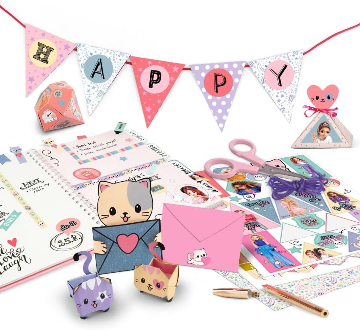 TOPModel - DIY Paper Fun Book CUTIE STAR - (412581