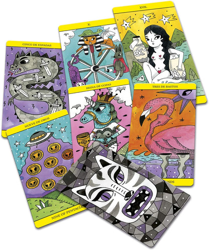 Fournier Magic by Amaia Arrazola Baraja de Cartas del Tarot de Coleccion, Multicolor, único (1040725