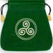 Tarot Bag Velvet Celtic Triskel