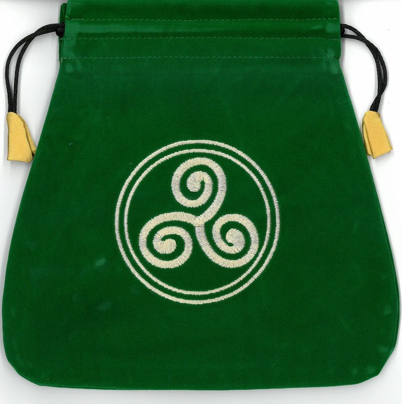 Tarot Bag Velvet Celtic Triskel