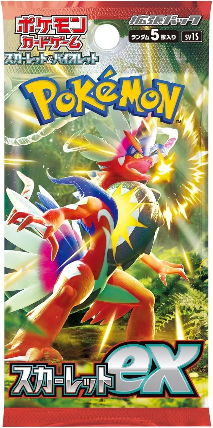 Pokemon Card Game Scarlet & Violet Expansion Pack Scarlet ex Box (Japanese
