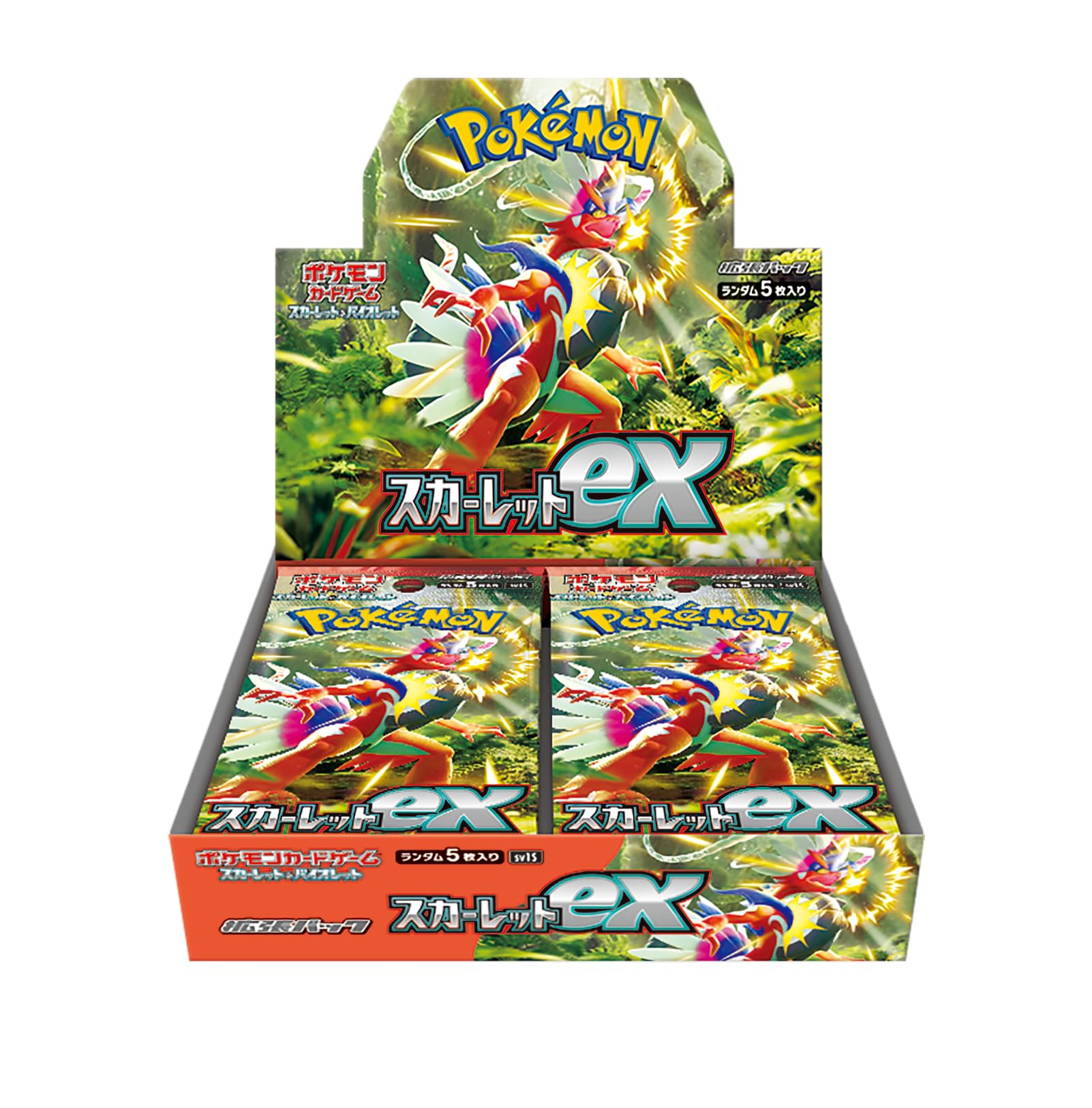 Pokemon Card Game Scarlet & Violet Expansion Pack Scarlet ex Box (Japanese