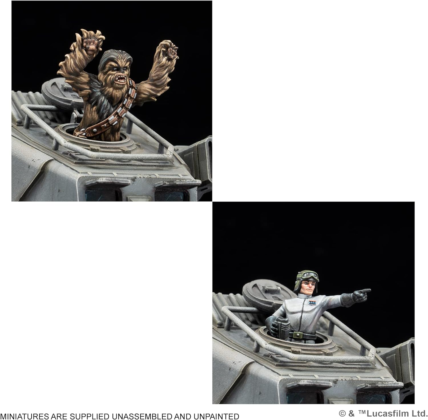 Atomic Mass Games | Star Wars Legion: AT-ST Walker | Miniatures Game | Ages 14+ | 2 Players | 90 Minutes Playing Time
