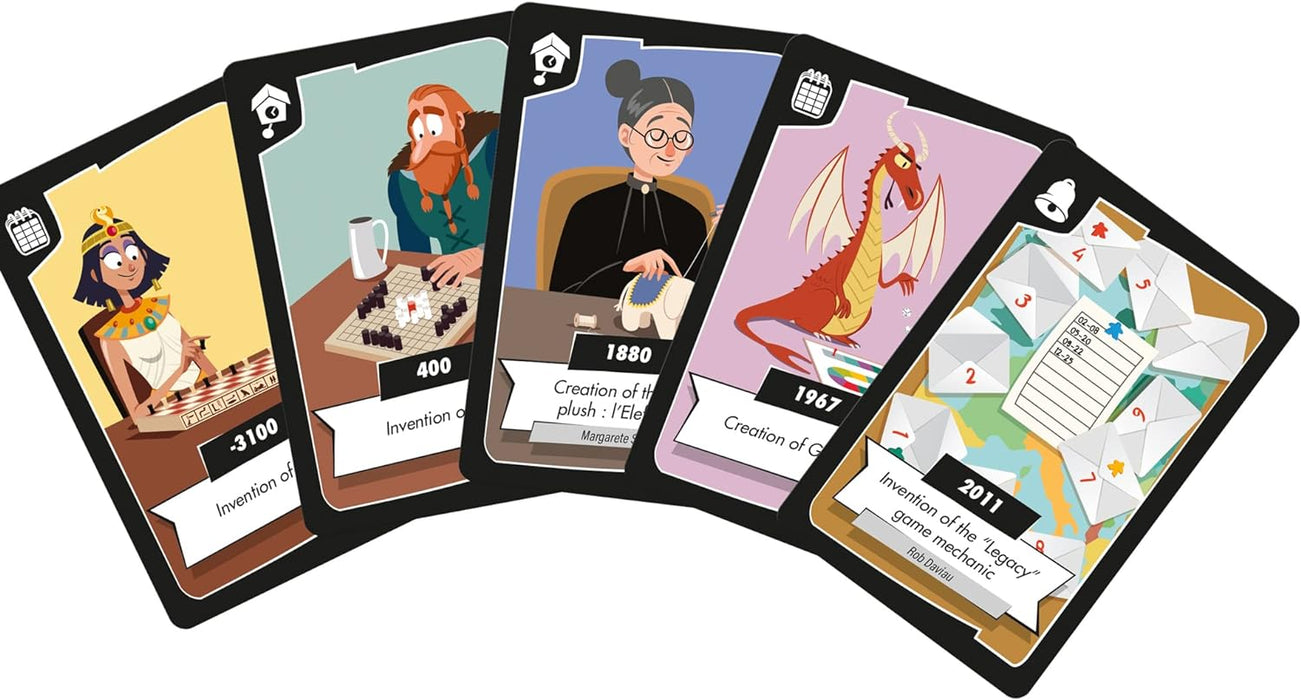 Zygomatic | Timeline Twist: Pop Culture | Card Game | Ages 8+ | 2-6 Players | 20 Minutes Playing Time