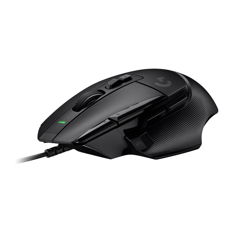 Logitech G G502 X Wired Gaming Mouse - LIGHTFORCE hybrid optical-mechanical primary switches, HERO 25K gaming sensor, compatible with PC - macOS/Windows