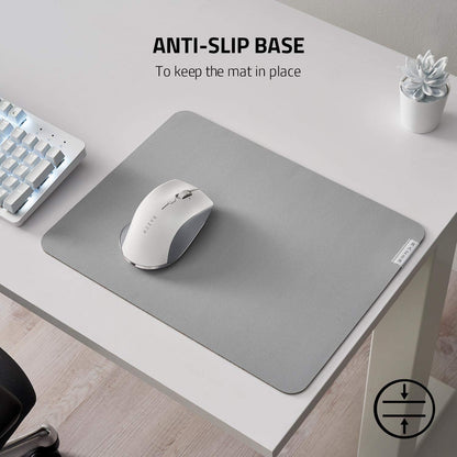 Razer Pro Glide - Soft Mouse Mat for Office Productivity (Thick and High-Density Rubber Foam, Textured Micro-Weave Cloth Surface, Anti-Slip Base, 360 x 275 x 3mm