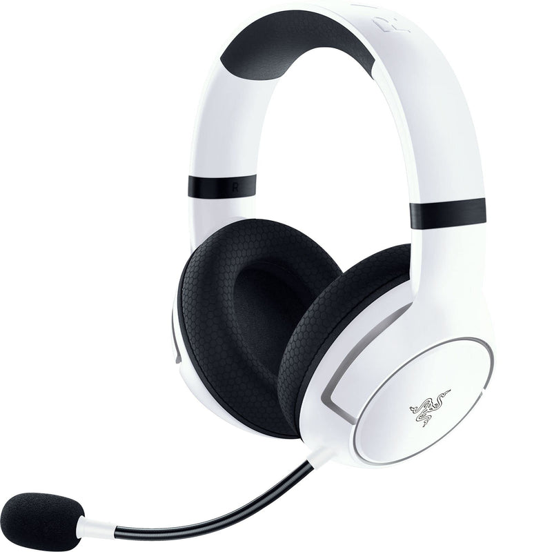 Razer Kaira HyperSpeed - Wireless Multi-Platform Gaming Headset for Xbox (HyperSpeed Wireless, TriForce 50mm Drivers, HyperClear Cardioid Mic, FlowKnit Memory Foam Cushions) White