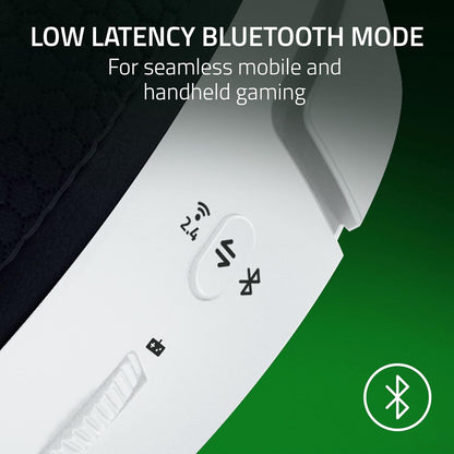 Razer Kaira HyperSpeed - Wireless Multi-Platform Gaming Headset for Xbox (HyperSpeed Wireless, TriForce 50mm Drivers, HyperClear Cardioid Mic, FlowKnit Memory Foam Cushions) White