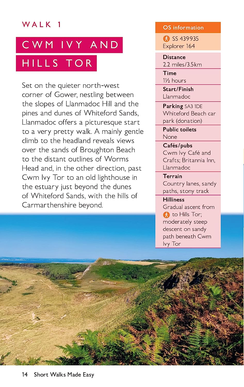 OS Short Walks Made Easy - Gower and Swansea Bay