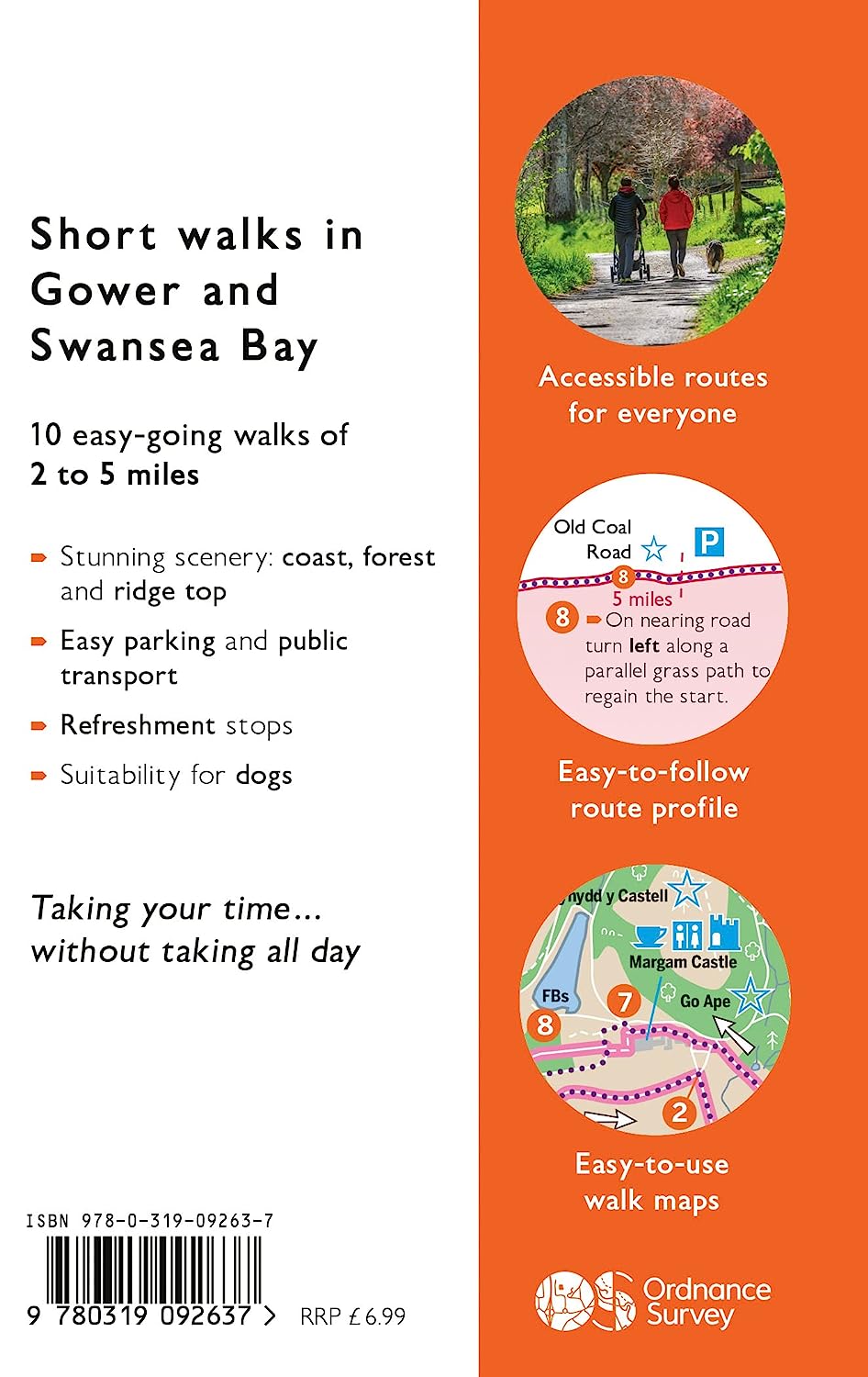 OS Short Walks Made Easy - Gower and Swansea Bay