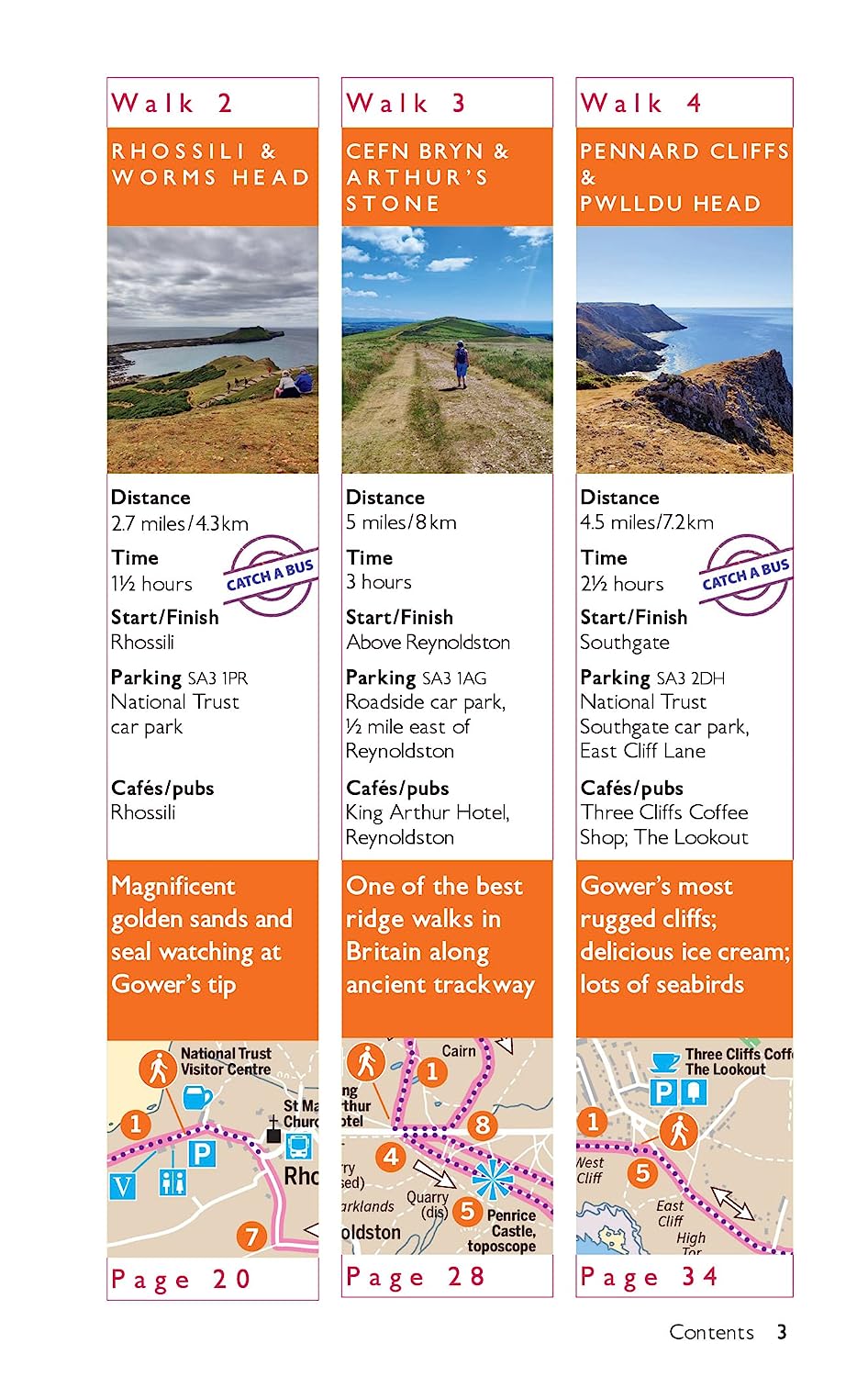 OS Short Walks Made Easy - Gower and Swansea Bay
