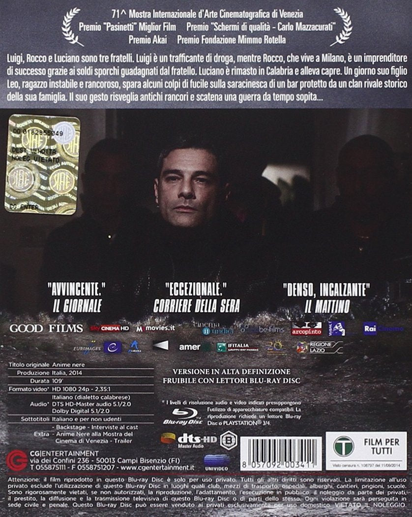 anime nere (blu ray) BluRay Italian Import