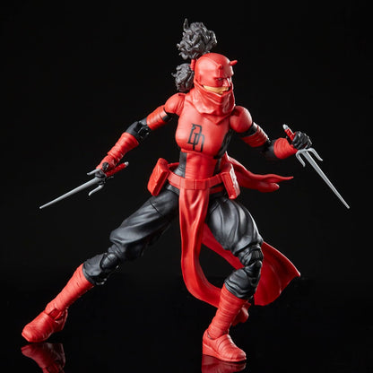 Marvel Hasbro Legends Series, Elektra Natchios Daredevil, Figurine de Collection de 15 cm