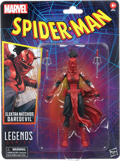 Marvel Hasbro Legends Series, Elektra Natchios Daredevil, Figurine de Collection de 15 cm