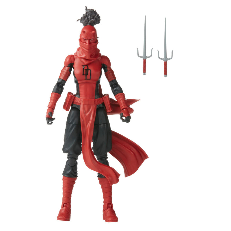 Marvel Hasbro Legends Series, Elektra Natchios Daredevil, Figurine de Collection de 15 cm