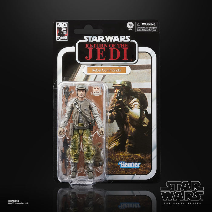 Star Wars The Black Series Rebel Trooper (Endor), Return of the Jedi Collectible 15-cm Action Figures