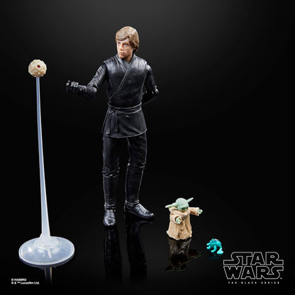 STAR WARS The Black Series Luke Skywalker & Grogu, The Book of Boba Fett, 6-Inch Action Figures, 2-Pack with 9 Accessories, Ages 4 and Up