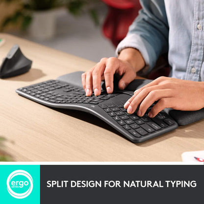 Logitech Ergo K860 - Graphite US INTL - INTNL QWERTY , Grafit